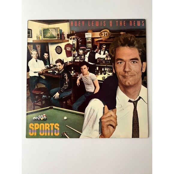 Huey Lewis And The News Sports 1983 LP Chrysalis FV 41412 VG+ Orig Inner Cleaned - Picture 1 of 9